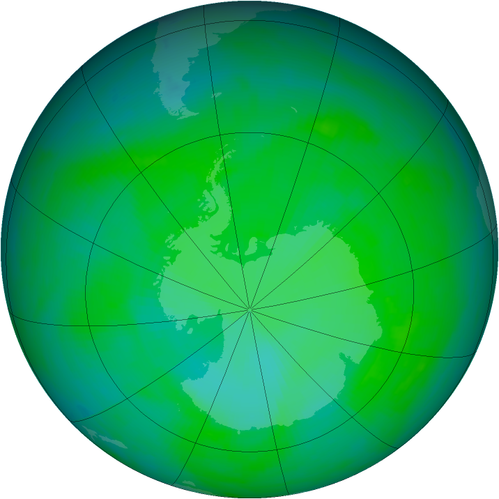 Ozone Map 1983-12-06